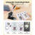 Button Maker Machine, 3 in, Pin Maker Machine with 500pcs Button Parts, Circle Cutter, Hex Wrenches E415-BJSKXZJ75MMSF1VLW001V0