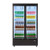 Commercial Merchandiser Refrigerator, 29.3 Cu.Ft / 830L Upright Beverage Cooler, 2 Glass Door Displ E415-LSYLZSJSMWDX4TYRJ001V1