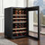 52 Bottle Wine Fridge, Freestanding Wine Cooler Refrigerator, Dual Zone Cooler, 41?„‰ to 65?„‰ Adju E415-SQDLSJJDZSSQFHKGM001V1