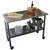 Stainless Steel 2-ft Kitchen Island Cart Prep Table with Casters Q280-TECSPT4759381