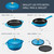 Blue 6-Piece Non-Stick Cast Iron Cookware Set - Skillet Grill Pan Dutch Oven Q280-BLEBC501993