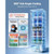 Commercial Merchandiser Refrigerator, 12.7 Cu.Ft / 360 L Glass Door Display Refrigerator, Upright B E415-LSYLZSJDMDDX47ZIG001V1