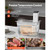 Sous Vide Precision Cooker, 850W Sous-Vide Cooking Machine, Immersion Circulator with LED Digital D E415-JRSZKDWMZJ858ERI8001V1