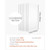 Cutting Plates, 6 Pcs, 12.13 x 8.5 x 0.12 in, Clear Polycarbonate Material, Die Cut Pads Compatible E415-DPPJ9INCHSD04GEA8001V0