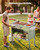 Outdoor Propane Griddle, 2 Burners (11,600 BTU Each), Commercial Stainless Steel Gas Griddle Cart w E415-ZRXSMCRQKJGZRFZ32001V0