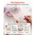 Cutting Plates, 6 Pcs, 6.69 x 3.15 x 0.1 in, Clear Polycarbonate Material, Die Cut Pads Compatible  E415-DPPJ3INCHSD0Y8NQ5001V0