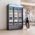 Commercial Merchandiser Refrigerator, 26.8 Cu.Ft / 760L Upright Beverage Cooler, 3 Glass Door Displ E415-LSYLZSJSMDDX0F0TJ001V1