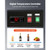 Commercial Merchandiser Refrigerator, 26.8 Cu.Ft / 760L Upright Beverage Cooler, 3 Glass Door Displ E415-LSYLZSJSMDDX0F0TJ001V1