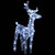 Reindeers & Sleigh Christmas Decoration 160 LEDs 51.2" Acrylic A949-289979