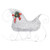 Reindeer & Sleigh Christmas Decoration 100 LEDs Outdoor Silver A949-329832