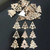 Size: L - 50pcs Christmas Tree Wood Hanging Pendant Christmas Party Decorations Craft DIY Ornament  Y829-1314290266105118722