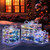Set of 3 Christmas Lighted Gift Boxes with Bows and Plug B593-CM24886US