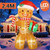 Size: XXL - 8FT/2.4M Christmas Inflatable Gingerbread Man with Gift Pack Outdoor Decoration Christm Y829-1436083735648235546