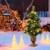 LED Christmas Tree with Red Berries Pine Cones-3' - Color: Green - Size: 3 ft D681-CM20674