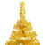 Artificial Christmas Tree with Stand Gold 4 ft PET A949-329185