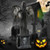 5.5ft Halloween Animatronic Decoration with Light Up Eyes and Shaking Wings B593-CM24706