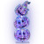 Standing 150 LED Lighted Pumpkin Halloween Decoration with Base B593-CM24774US
