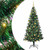 Artificial Pre-lit Christmas Tree Green 82.7" PVC and Metal A949-3396772