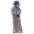 5.6 ft Halloween Weeping Woman Animatronic with Light-Up Eyes and Moving Body D681-CM25803