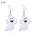 Wholesale Jewelry Classsic Design Funny Specter Popular Halloween Costume Earrings A392-fear7084