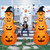 8 Feet Inflatable Halloween Pumpkins Stack with Built-in LED Lights - Color: Orange D681-CM24027US