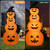 8 Feet Inflatable Halloween Pumpkins Stack with Built-in LED Lights - Color: Orange D681-CM24027US