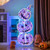 Standing 150 LED Lighted Pumpkin Halloween Decoration with Base D681-CM24774US