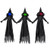 Outdoor Halloween Witch Decoration with LED Lighted Face D681-CM25536