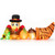 8.3 FT Thanksgiving Inflatable Turkey with Built-in Lights D681-TT10060US
