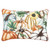 14" X 20" Orange and Ivory Thanksgiving Cotton Pillow With Embroidery Edges N270-518657