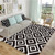 Color: Sawtooth, Size: 80x120CM - Simple Black And White Home Personality Tide Brand Living Room Be Q119-CJZS112495910JQ