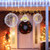 3 Pcs Lighted Christmas Balls Large Standing/Hanging Metal Sphere Lights with 435 LEDs B593-CM25114US
