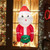 3.3 Feet Lighted Inflatable Santa Claus Broke Out from Window B593-CM24302US