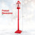 5.3 Feet Musical Christmas Street Lamp with Blowing Snow and LED Lights-Red B593-CM25286