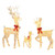 3-Piece Lighted Golden Christmas Reindeer Family Set D681-CM25563US