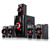 beFree Sound 5.1 Channel Surround Sound Bluetooth Speaker System- Red D970-BFS-410-RB