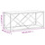  Coffee Table Stainless Steel and Solid Wood Acacia A949-349967