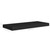  Floating Wall Shelves 2 pcs Black 23.6"x9.3"x1.5" MDF A949-323833