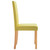  Dining Chairs 2 pcs Green Fabric A949-249224