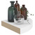 Floating Corner Shelves 2 pcs White 9.8"x9.8"x1.5" MDF A949-323896