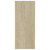  Wall Cube Shelves 3 pcs White and Sonoma Oak A949-326720