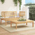  Patio Pallet Sofa Set 2 pcs Solid Wood Acacia A949-365853