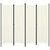  4-Panel Room Divider White 78.7"x70.9 A949-320719