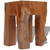 Stool Solid Teak Wood A949-243471