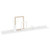  Wall Shelves 4 pcs High Gloss White 31.5"x3.5"x1.2 A949-326655