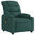  Massage Recliner Chair Dark Green Fabric A949-374162