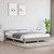  Bed Frame without Mattress Light Gray Queen Fabric A949-347456