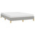  Bed Frame without Mattress Light Gray 59.8"x79.9" Queen Fabric A949-346859
