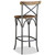  Bar Stool Solid Mango Wood A949-244593