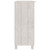  Sideboard HAMAR White 33.5"x13.8"x31.5" Solid Wood Pine A949-340501